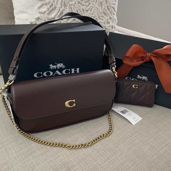 Coach Brook Flap Chain Bag - BAG ONLY - Picture 10 of 10